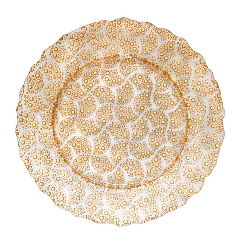 Wholesale Glass Charger Plate PZ-067 - Image 3